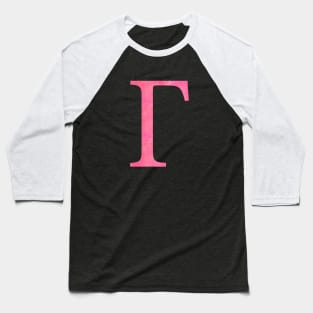 Pink Gamma Baseball T-Shirt